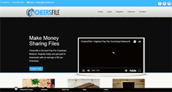 Desktop Screenshot of cheersfile.net